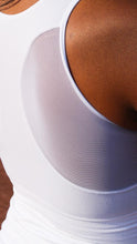 Load image into Gallery viewer, White Tennis Sports Bra
